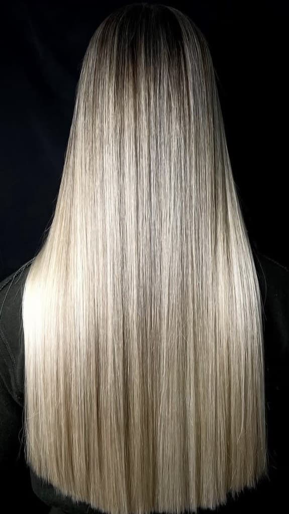 Nachher Bild 1 - Helles Blond Balayage